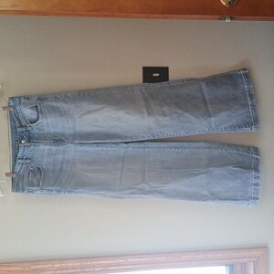 American Eagle Super Stretch Wide Leg Jean Size 6 SHO